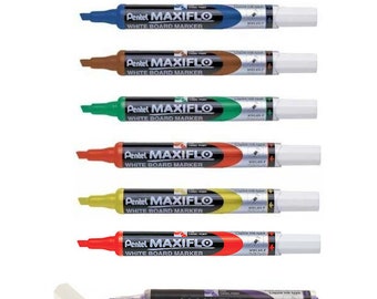 Pentel MAXIFLO Fine Chisel Point Whiteboard Marker