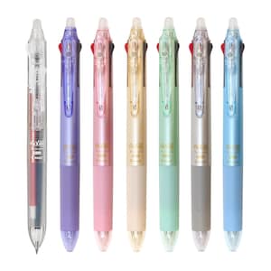 Japanisches Design Serie - Pilot FRIXION BALL 3 Schlanker 0,38 mm 3-Farben radierbarer Kugelschreiber, LKFBS60UF, ultrafeine Spitze