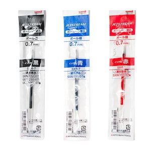 Made in Japan, Uni Jetstream SXR-7 0,7 mm Kugelschreibernachfüllungen, für Jetstream SXN-150-07, SXN-150C-07, sxn-250-07
