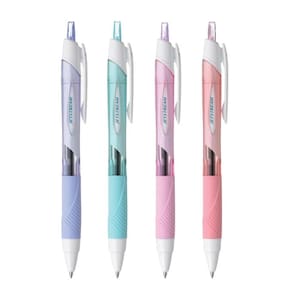 JP Clear Version - Caneta esferográfica retrátil preta Uni JETSTREAM 0,5 mm, adequada para uso diário na escola e no escritório, SXN-150-05