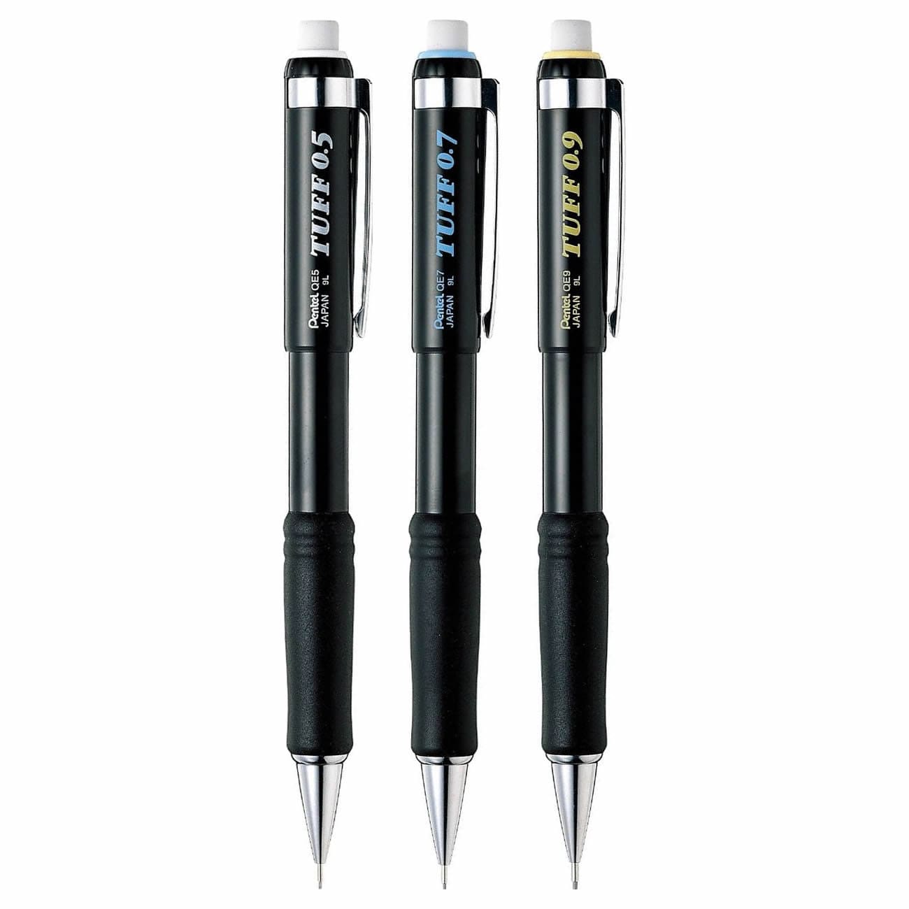 Pentel TUFF 0.5mm, 0.7mm and 0.9mm Mechanical Pencils for Drafting