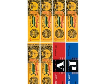 Classic Version - Tombow 8900 Series High Quality Pencils (Pack of 12), choose from HB, B, 2B, H, 2H, F, Red, Blue