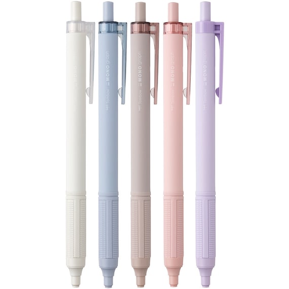 Tombow MONO Graph Lite Ballpoint Pen - 0.38mm & 0.5mm Tips In Multiple Colors