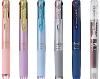 Japanese Design - Pilot FRIXION BALL 4 Erasable 0.38mm 4-Colour Ballpoint Pen, LKFB80UF, Ultra Fine Point