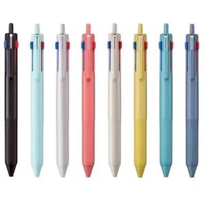 Neue Version - Uni Jetstream 3-Color 0.5 mm Kugelschreiber, Made in Japan, SXE3-507-05