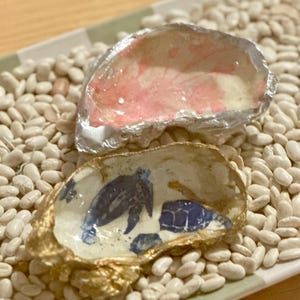 DIY Oyster Shell Decoupage Kit  Coastal Craft Gift, Girls Night In Activity, Home Decor DIY, Fun Shell Art Project for Adults & Teens