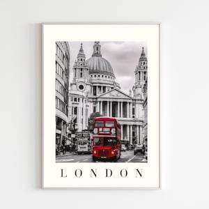 Black and White travel wall art,London Poster,London wall art print,Digital city wall art poster,Travel City Poster,Travel Wall Art,