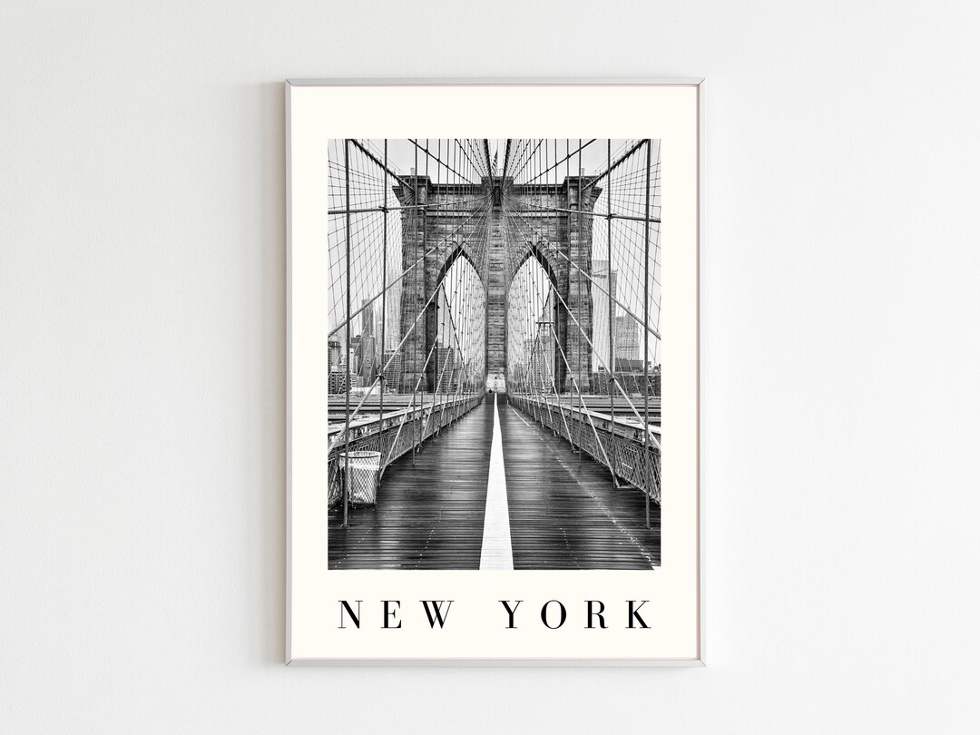 Black and White Travel Wall Art,new York Poster,new York Wall Art Print ...