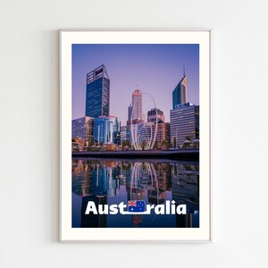 Australia Travel Poster, Australia Wall Art, Australia Poster Print, Australia Photo, Australia Print, Australia Wall Decor, Digital File