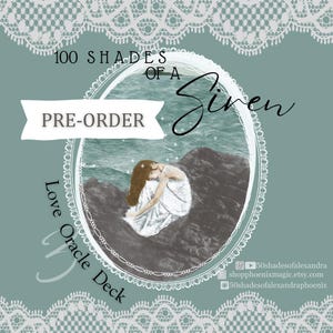 Liebes Orakel Kartenspiel Edition 3 | VORBESTELLUNG | 100 Schattierungen einer Sirene | 100 Karten | Alexandra Phoenix | 50farbtonflexandra