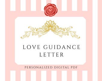 Personalized Love Symbolic Insight Letter (30 Card Spread) – Custom Written Digital PDF