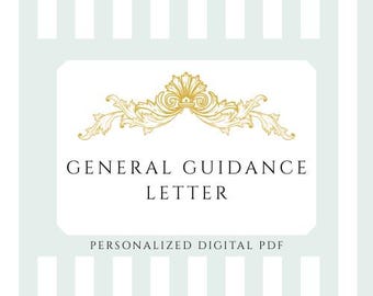 Personalized Symbolic Insight Letter – 30+ Card Spread for Love, Career, Money & Life Path (Digital PDF)