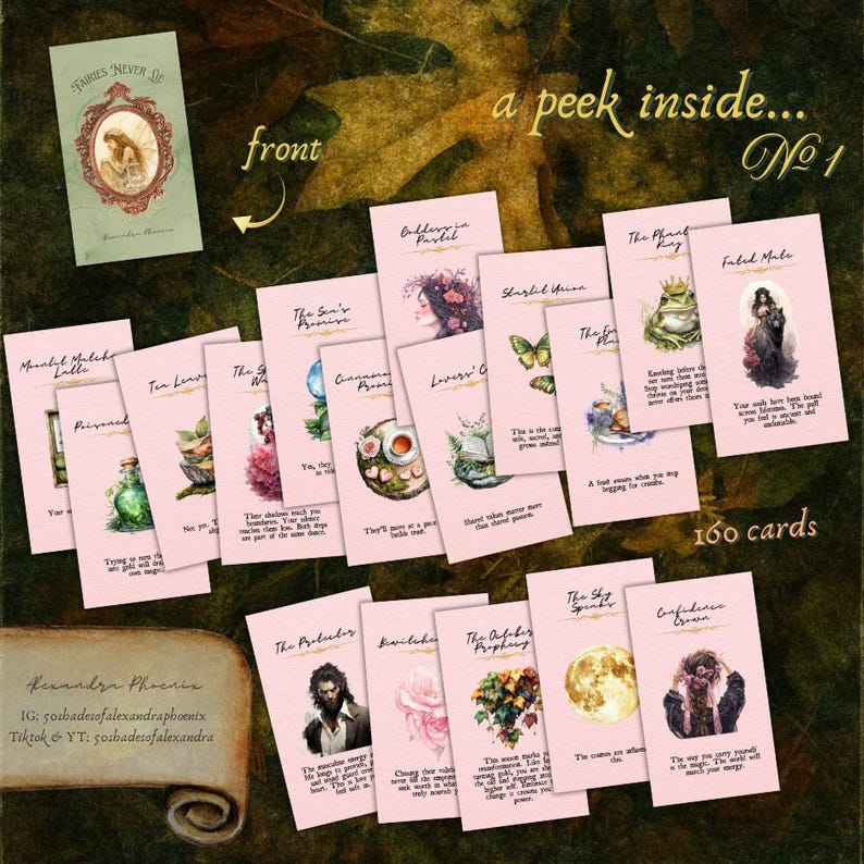 Fairies Never Lie Oracle Deck | 160 Cards | PREORDER | Unfiltered Love ...