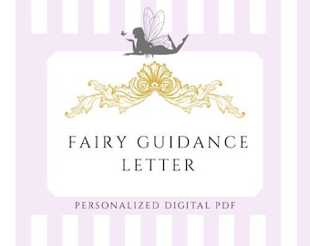 Personalized Fairy Insight Letter – Symbolic Card Guidance (Custom Written Digital PDF)