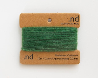 Geregenereerd kasjmiergaren | Groen