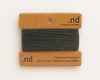 Reclaimed Cashmere Yarn | Khaki