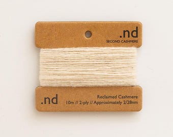 Reclaimed Cashmere Yarn | Cream