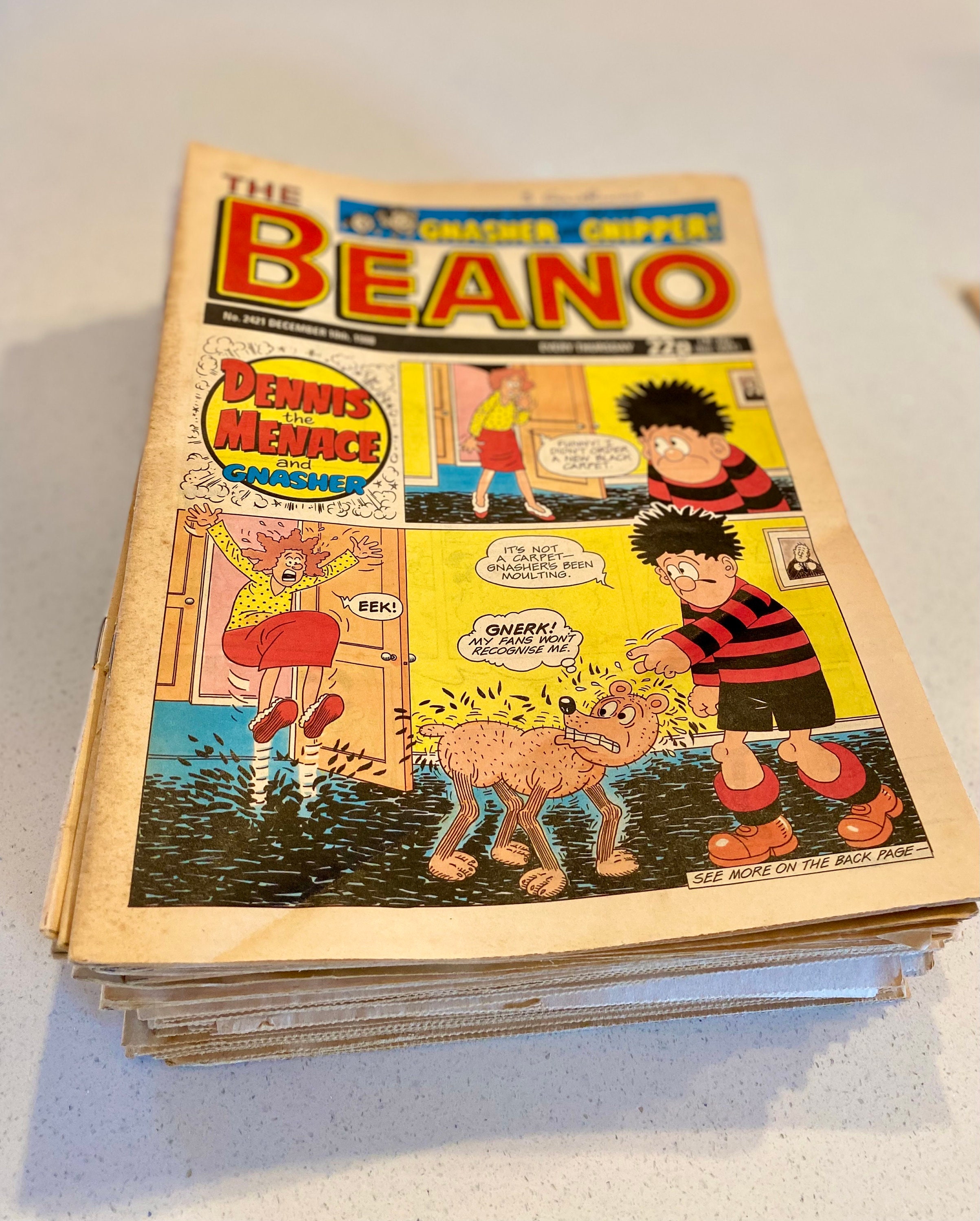 Beano Comic 1988 Issues - Each Issue Sold Separately - Vintage Comics ...