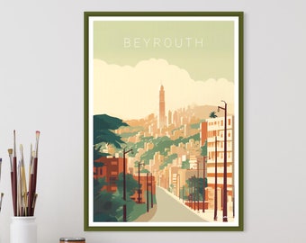 Poster BEIRUT I Lebanon I Beirut Souks