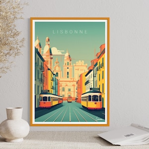 Poster LISBON I Portugal I City I Porto I Capital