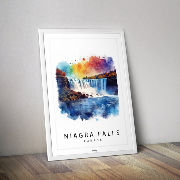 Affiche Niagara falls I Chute du Niagara I Ontario I Canada
