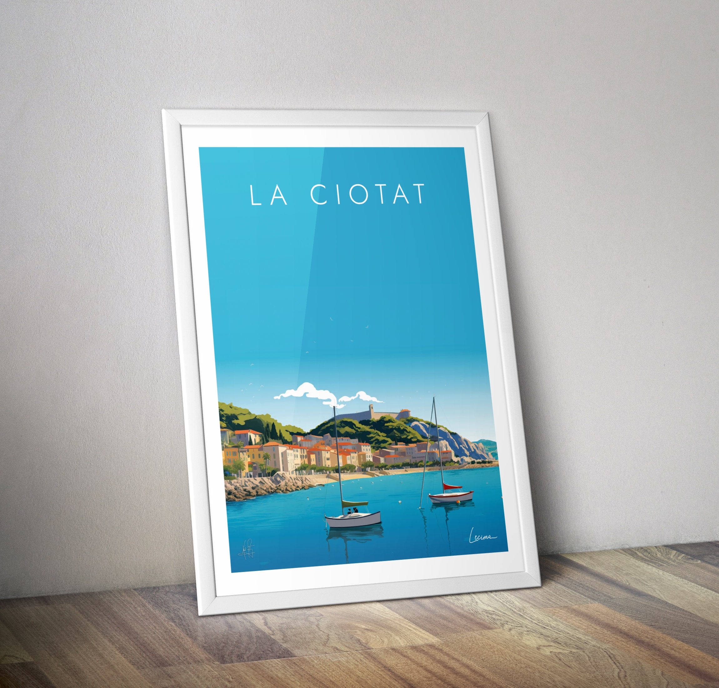 Poster La Ciotat I Mediterranean I Marseille
