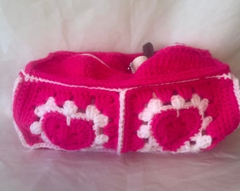 Artículos de tocador/bolsa de maquillaje de corazón