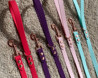Waterproof Hexa Dog Leash: Durable PVC/TPU Webbing, 150cm, 16 mm width