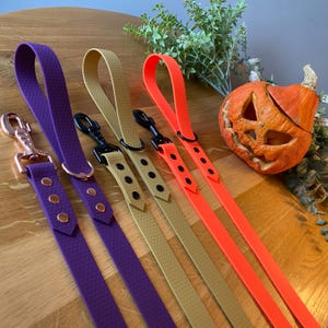 Waterproof Hexa Dog Leash: Durable PVC/TPU, 25mm Wide, 150cm Long