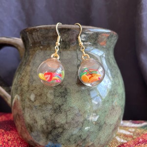 Earrings, Jewelry, Dangle Earrings, Fruit Earrings, Fun Jewelry, Cute Earrings, Summer Earrings