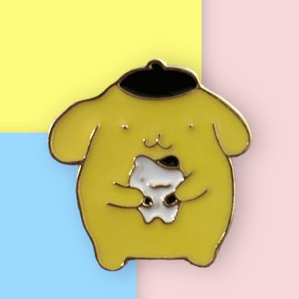 Cute Kawaii dog enamel pin