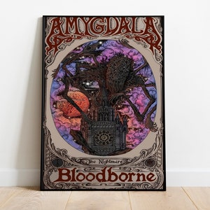 Bloodborne-poster - Bloodborne-kunstdruk - Souls Like Games-poster - cadeau