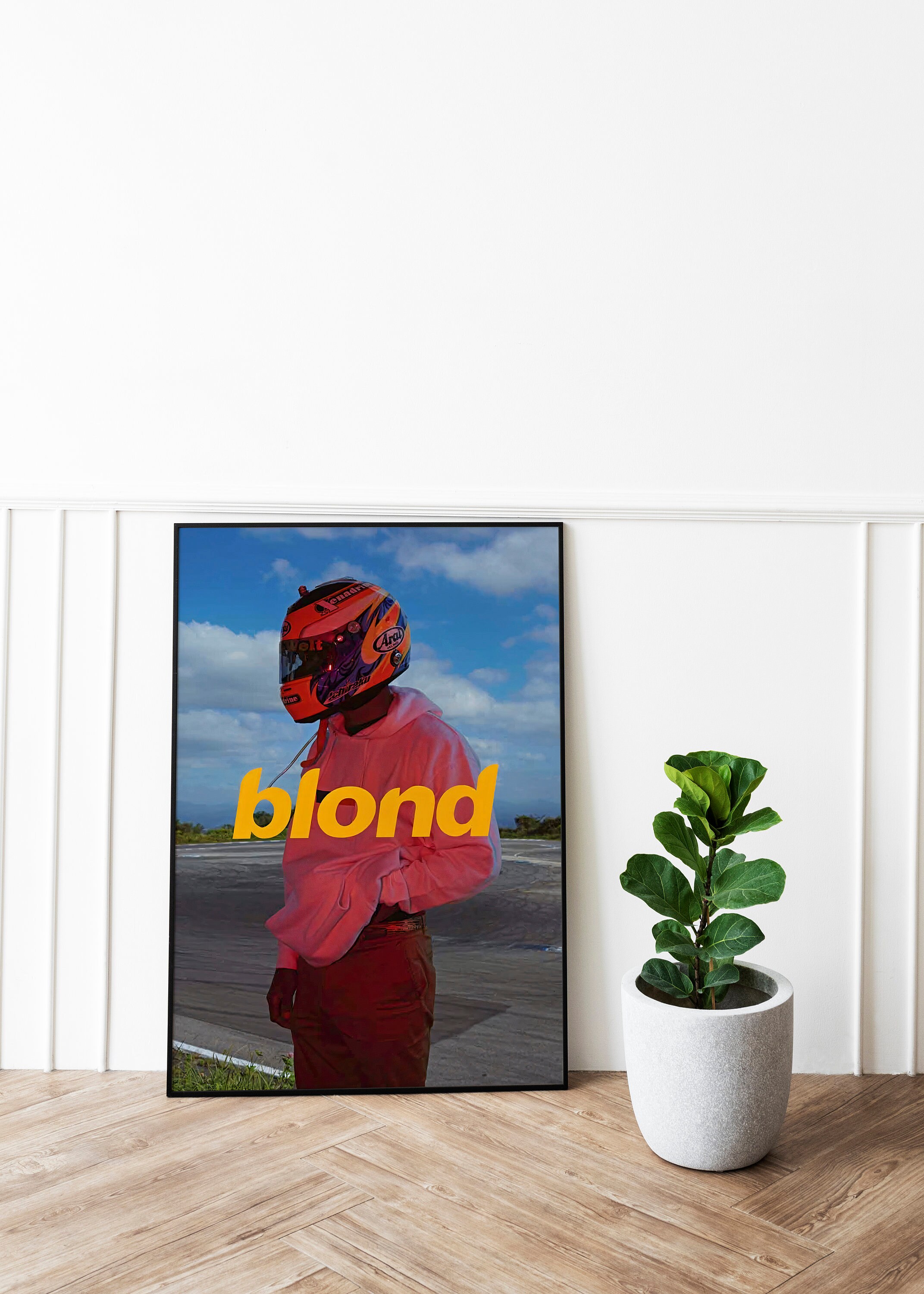 Frank Ocean Poster - Frank Ocean Blonde - Wall Decor