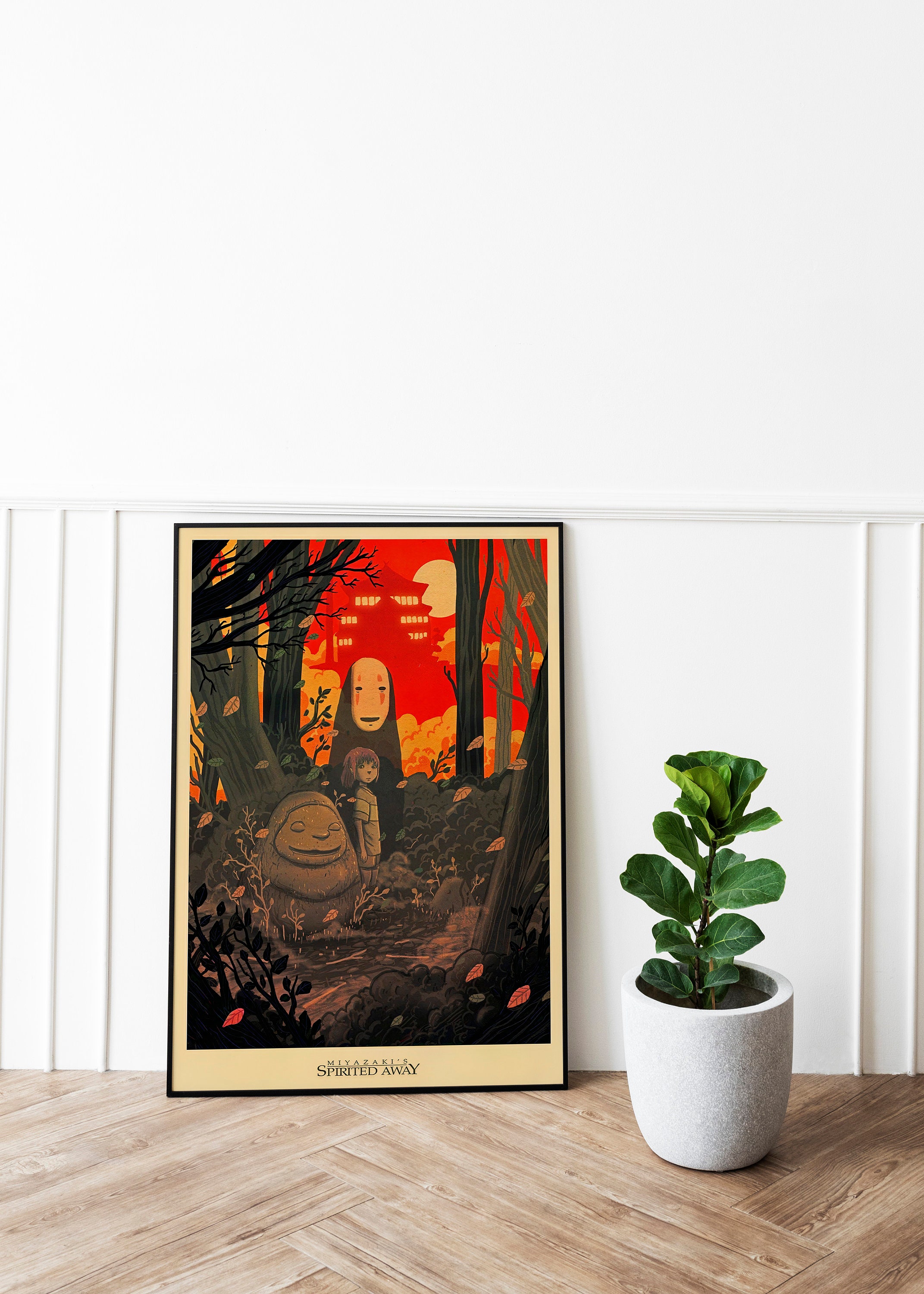 Studio Ghibli Spirited Away Poster Japanese