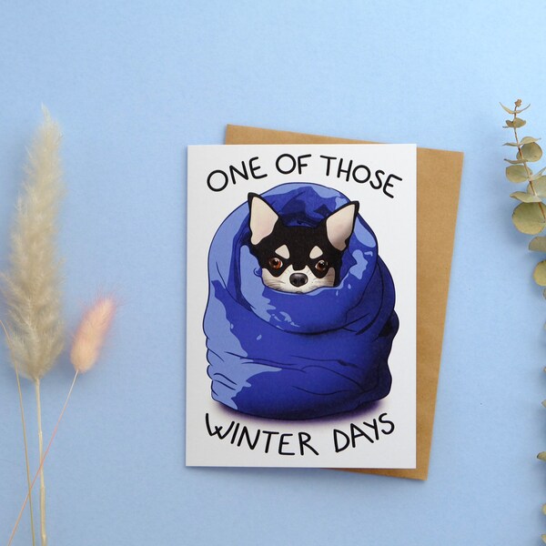 Winter Greeting Card Etsy