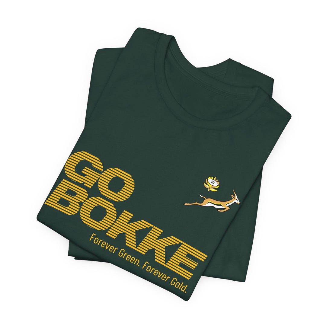 Retro SA Rugby Design, Springbok Rugby Tshirt, Springbok Rugby Jersey ...