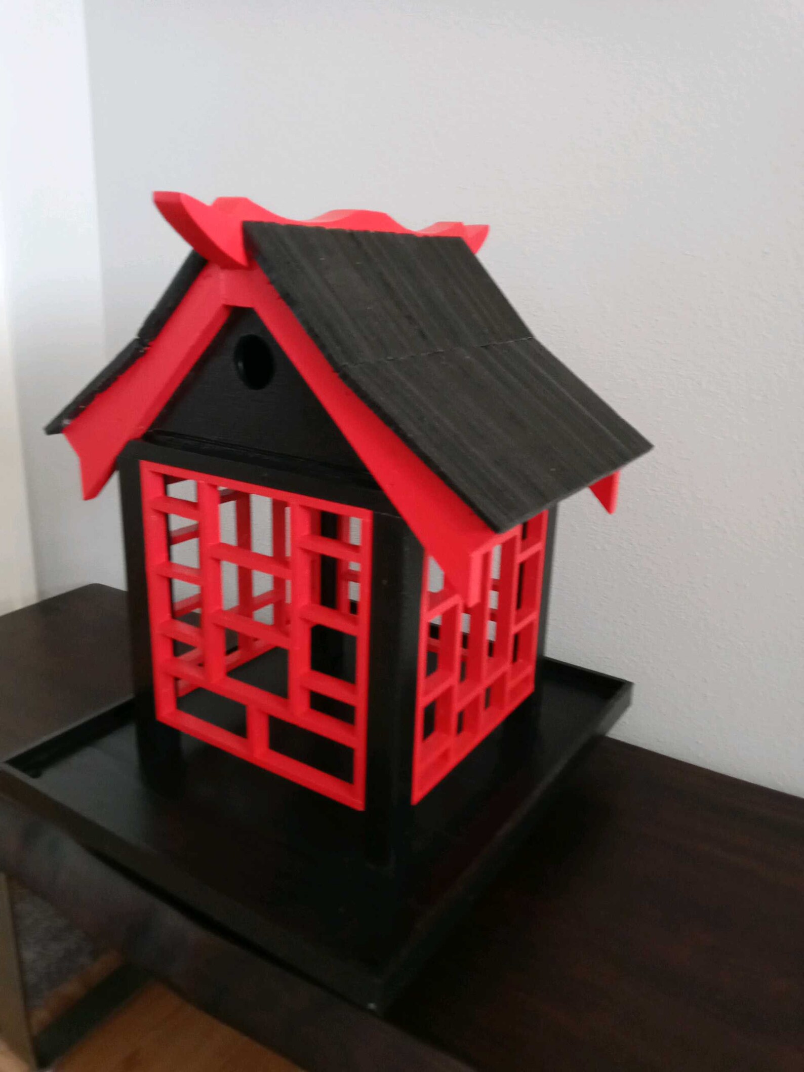 Oriental Bird House / Bird Feeder Etsy
