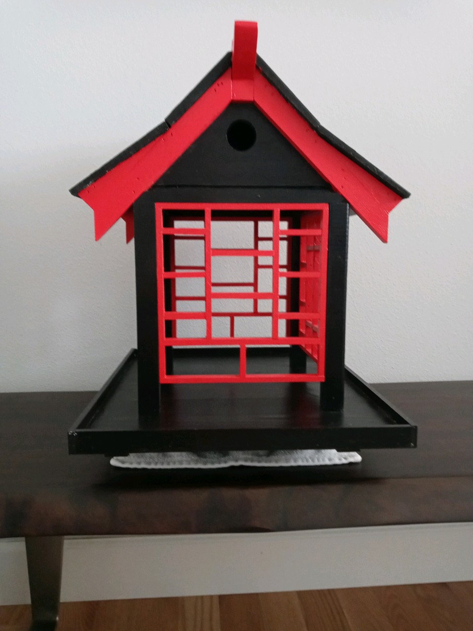 Oriental Bird House / Bird Feeder Etsy