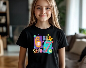 Six Seven Youth Shirt, Funny Kids Tee