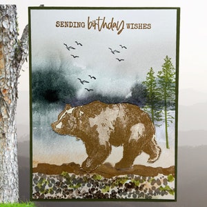Souhaits d'anniversaire pour chasseurs, voeux de joyeux anniversaire pour amateur de plein air, carte d'anniversaire de papa, carte d'animal