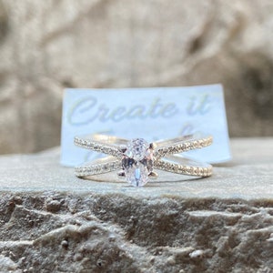 X Ring Criss Cross Ring Crossover Ring Gold Plated X Ring Multicolor X Ring X Cross Ring Statement Ring Dainty Ring Self Love Promise Ring