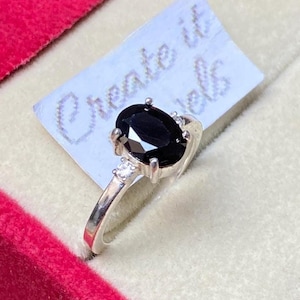 Black Diamond Solitaire Ring Titanium Wedding Ring Anniversary Ring Unique CZ Ring Engagement Band Proposal Ring CZ Band Unique Ring Promise
