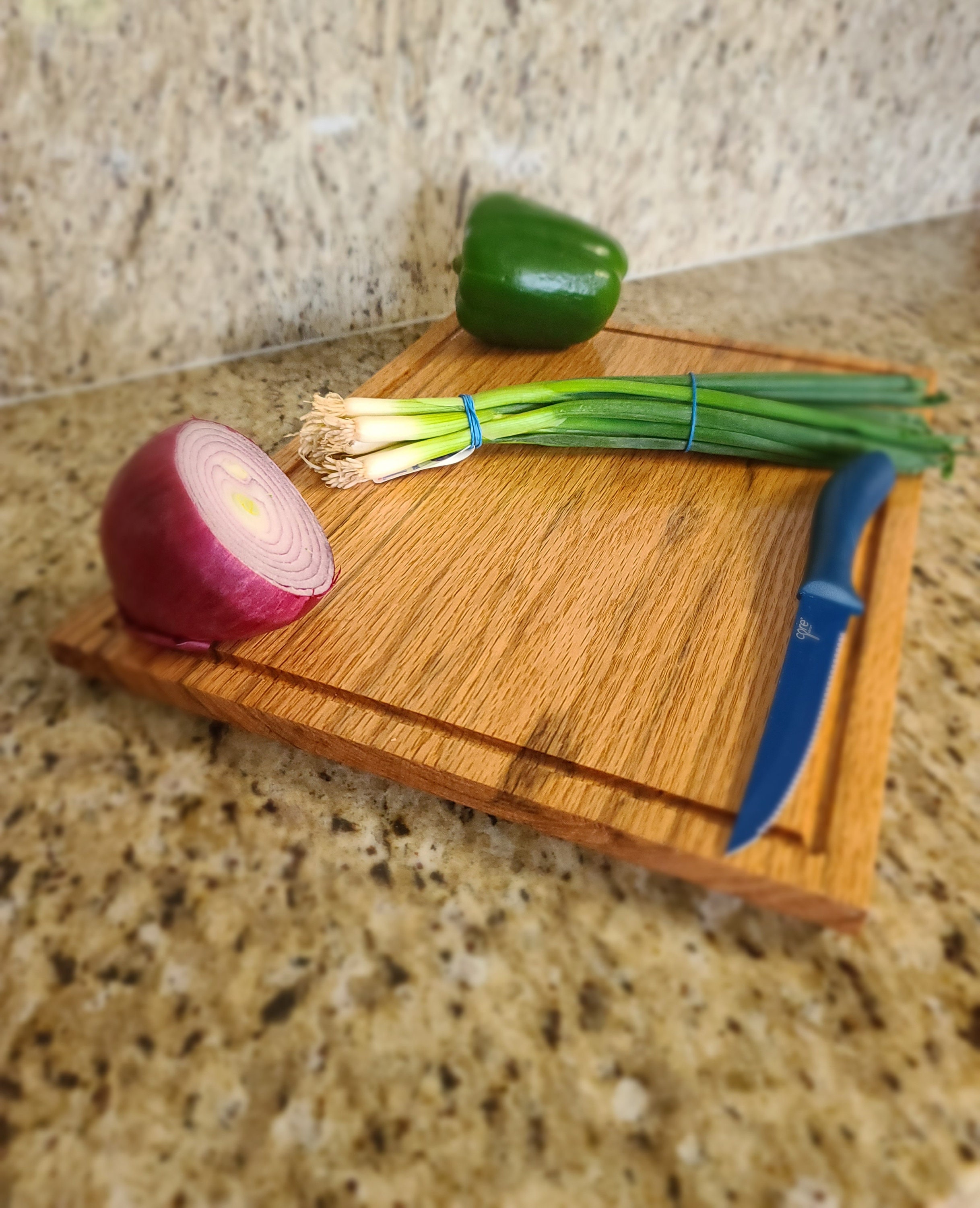Red Oak Cutting Board Handmade Etsy