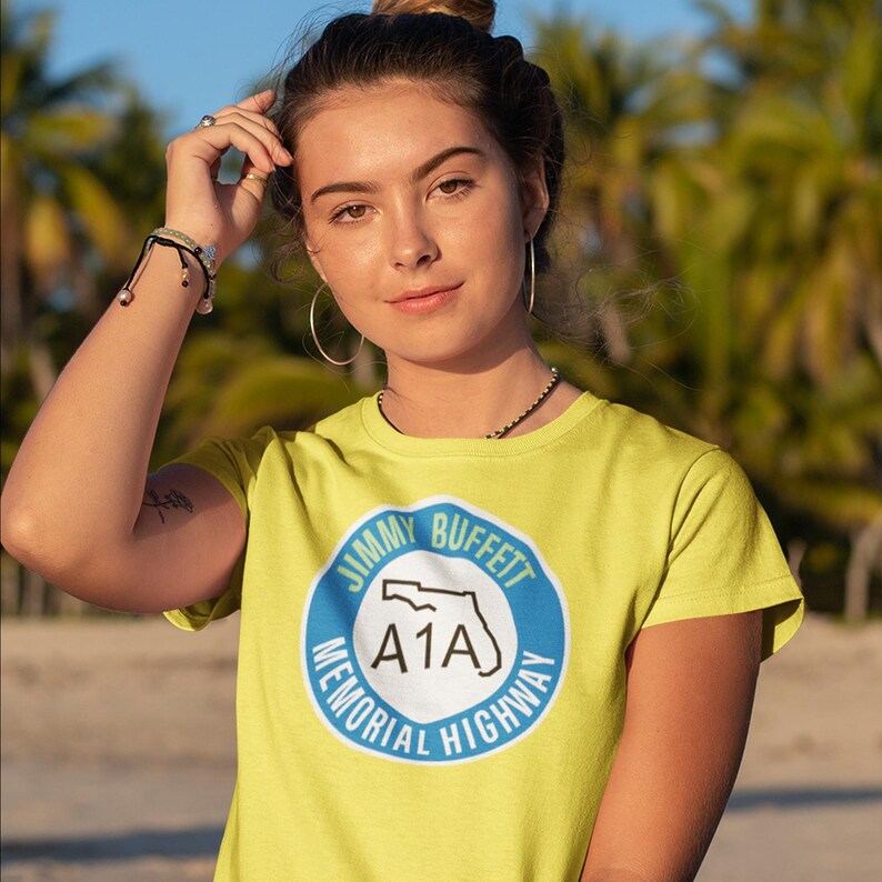 Jimmy Buffett Memorial Highway Shirt - Unisex tee shirt for men and women