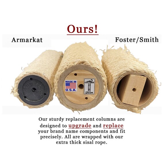 Cat tower replacement posts sales