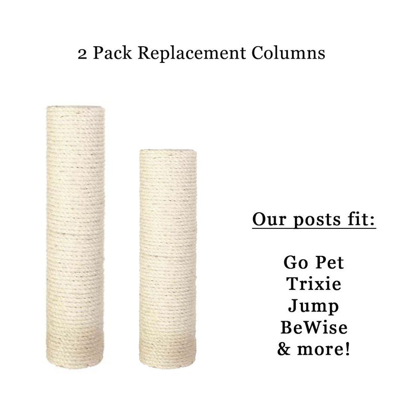 Replacement Sisal Scratching Posts for Go Pet Trixie Jump Yaheetech
