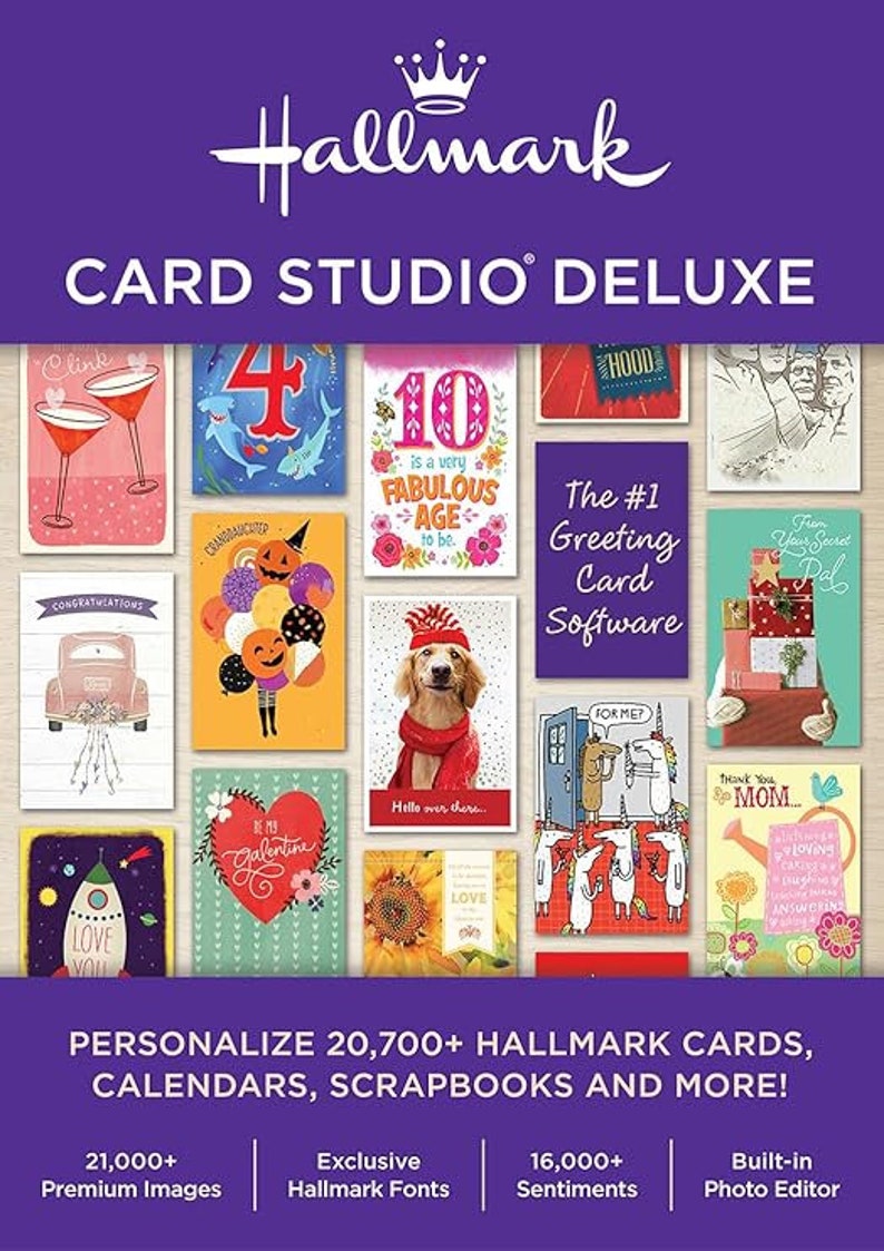 Hallmark Card Studio Deluxe V22 Etsy UK