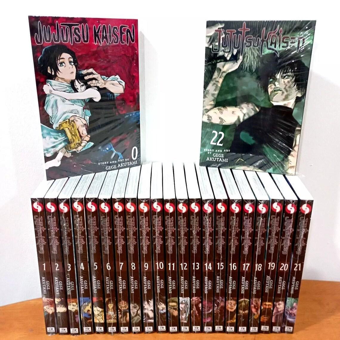 Jujutsu Kaisen Manga Set English - Etsy