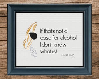 Moira Rose Quote Cross Stitch Pattern – Schitt's Creek (PDF)