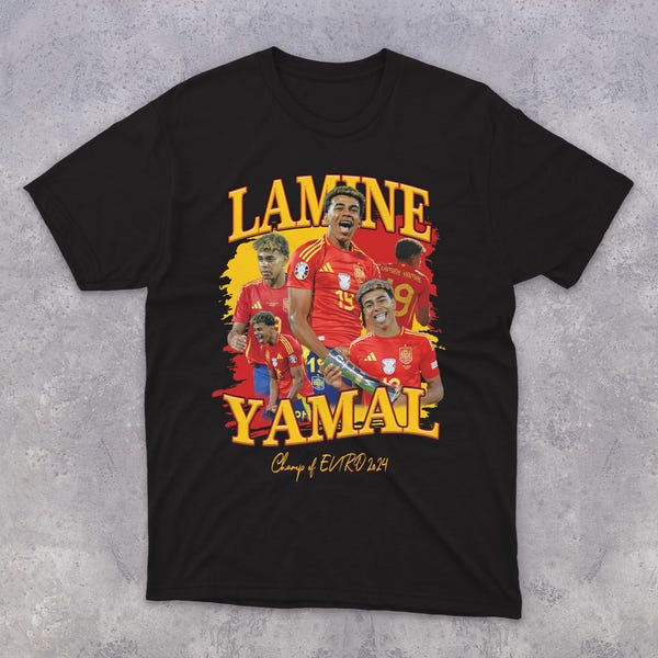 Lamine Yamal Bootleg - Etsy